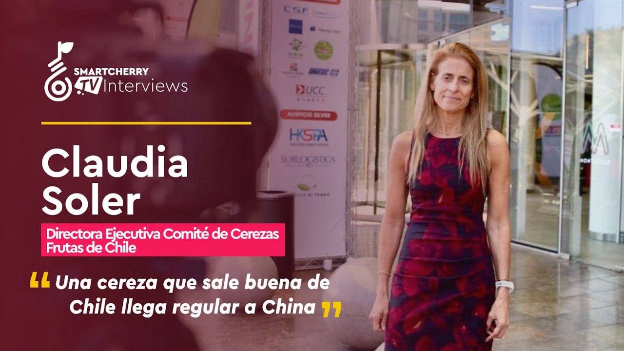 Claudia Soler tras compleja temporada: "El desafío es producir una cereza extraordinaria"