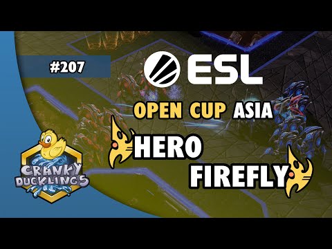 herO vs Firefly - PvP | ESL Open Cup #207 Asia | Weekly EPT StarCraft 2 Tournament