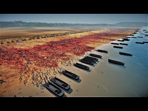 Jedi knights WW2 Beach landing VS 3 Million Zombies | Ultimate Epic Battle Simulator 2