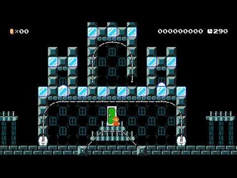 One-Screen Link Puzzle Dungeon (Super Mario Maker 2)