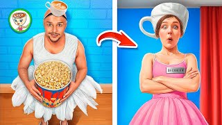 Download lagu Fake vs. real Italian meme in real life! Easy challenge to sneak into the cinema! mp3