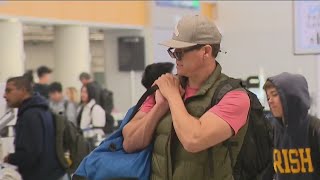 LAX packed with visitors ahead of Thanksgiving weekend