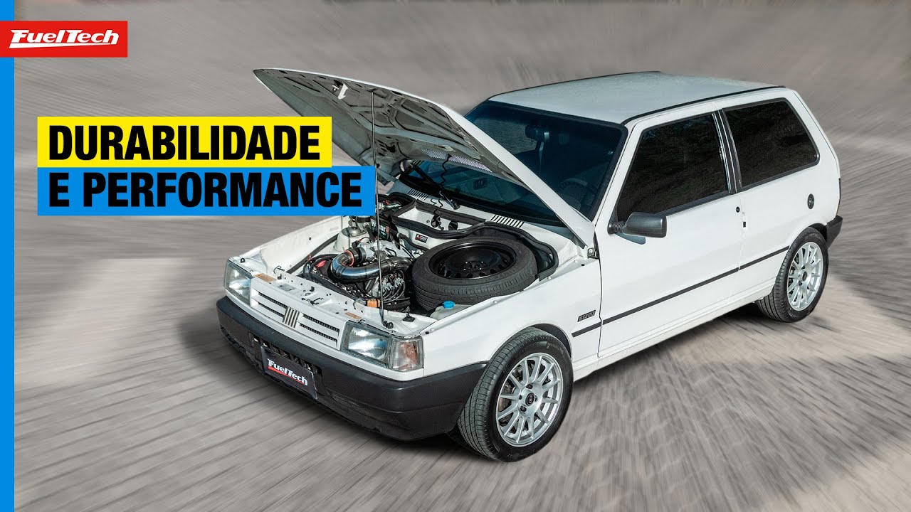 Uno Turbo com motor 1.9 e 200cv de potência! Medimos 0-100km/h também!