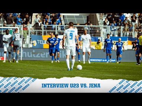 🎤Interview nach dem U23-Spiel beim FC Carl Zeiss Jena | Regionalliga Nordost⚽