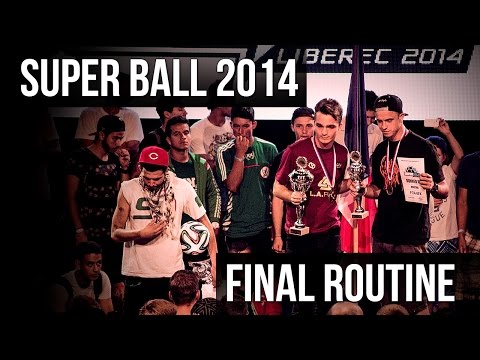 Adrian Franc "Franek" - Super Ball 2014 - Final Routine - [R-Style Freestyle Football]