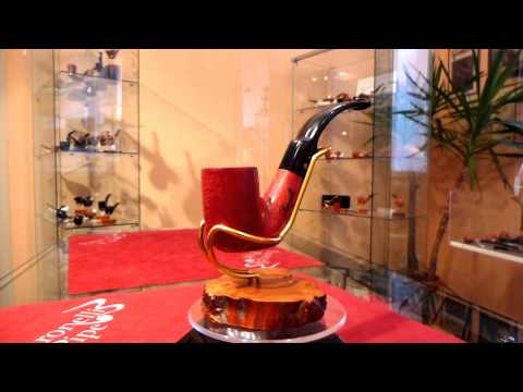 Pipa radica hungarian bent fatta a mano - www.paronellipipe.it