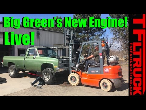 Live! Big Green Ep.6: Chevy Performance ZZ6 350 V8 Install Behind the Scenes