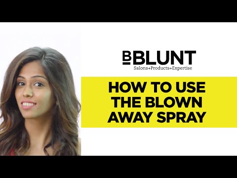 How To Use Blown Away Volumizing Leave-In Spray For...