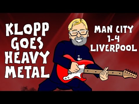 Klopp does Heavy Metal Football! Manchester City 1-4 Liverpool (2015 Goals Highlights)