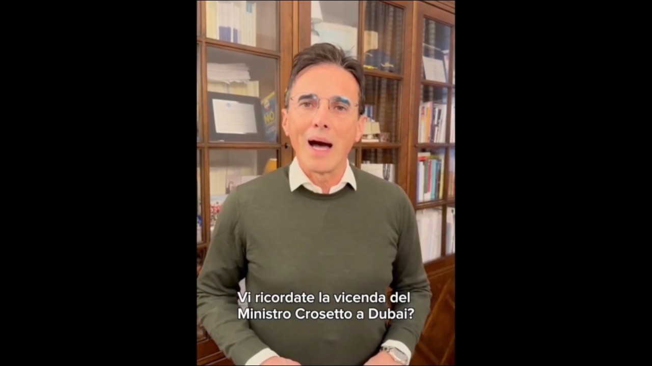 TURCO "CHE CI FACEVA CROSETTO A DUBAI? LA GARIBALDI È UNA COMPENSAZIONE PER L'INDONESIA?"