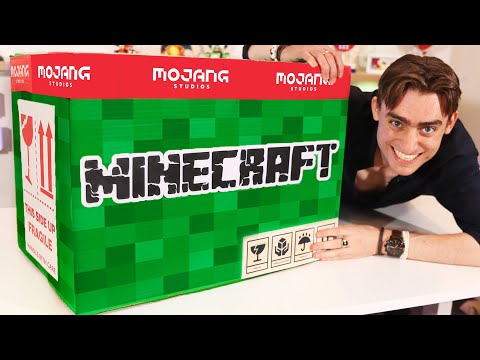 Minecraft Sent Me A Mystery Box!