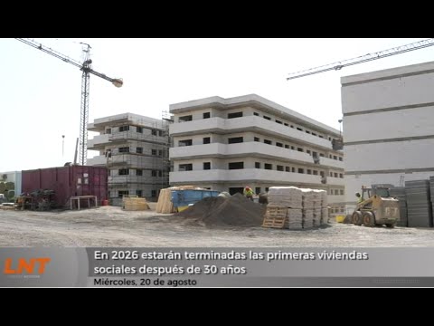 En 2026 estarán terminadas las primeras viviendas sociales después de 30 años