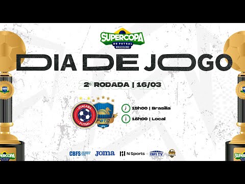 Supercopa de Futsal Masculina - Joaçaba x Pato - 2º Rodada - Ao Vivo com imagens