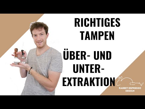 Tampen, die richtigen Siebe und ein echter Siebträgermaschinen Irrtum, für die Espressomaschine