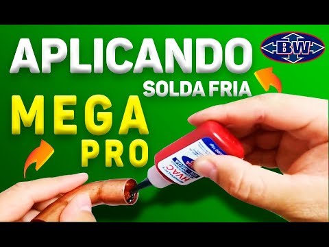 MEGA PRO Solda Fria HVAC Na Prática