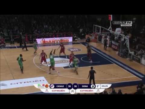 Gli highlights di Novipiù Casale-Mens Sana Basket 1871