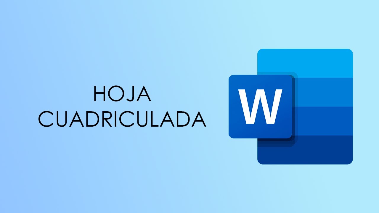 Cómo hacer una HOJA CUADRICULADA en Word