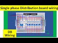 How To Wire A Home Distribution Box Step By Step Distribution DB Box Wiring Diagram