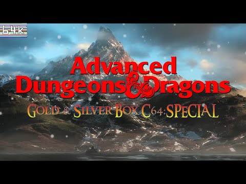 Advanced Dungeons & Dragons : Gold & Silver Box Commodore 64 (Special)