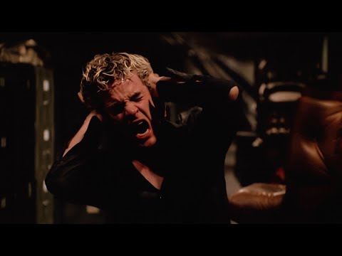 AllSpuffyScenes 7x02 Spike crazy in basement