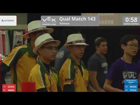 2017 VRC Sci Q143 - 2235A 98898 vs 6042A 3701A - 35 to 16