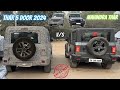 New 2024 Mahindra Thar 5 Door vs Thar 3D 🔥 Compared side by side - Features, Size ,Engine & Price?
