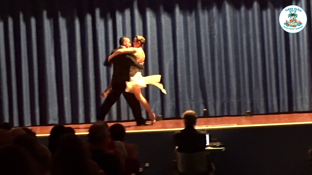 Diego Escobar Angelina Staudinger - ACCADEMIA BARRIO TANGO - Tango Oasis 2018 - Pugnochiuso, Puglia