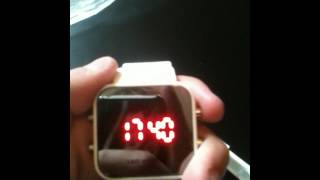 preview picture of video 'Unboxing/ Déballage d'une montre led watch acheté sur Ledwatch.fr'