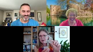 Jackie, Lovisa and Tim – Heart Healing Day Workshop in Wells. 17th August 2023.