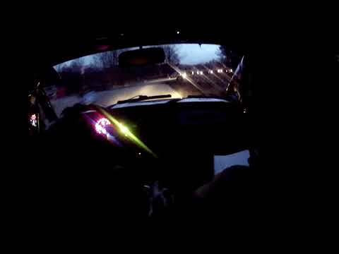 2019 12 15 Super Oes Sękowa - Grzegorz Kozera - Piotr Depa / FSO 1600 OHV