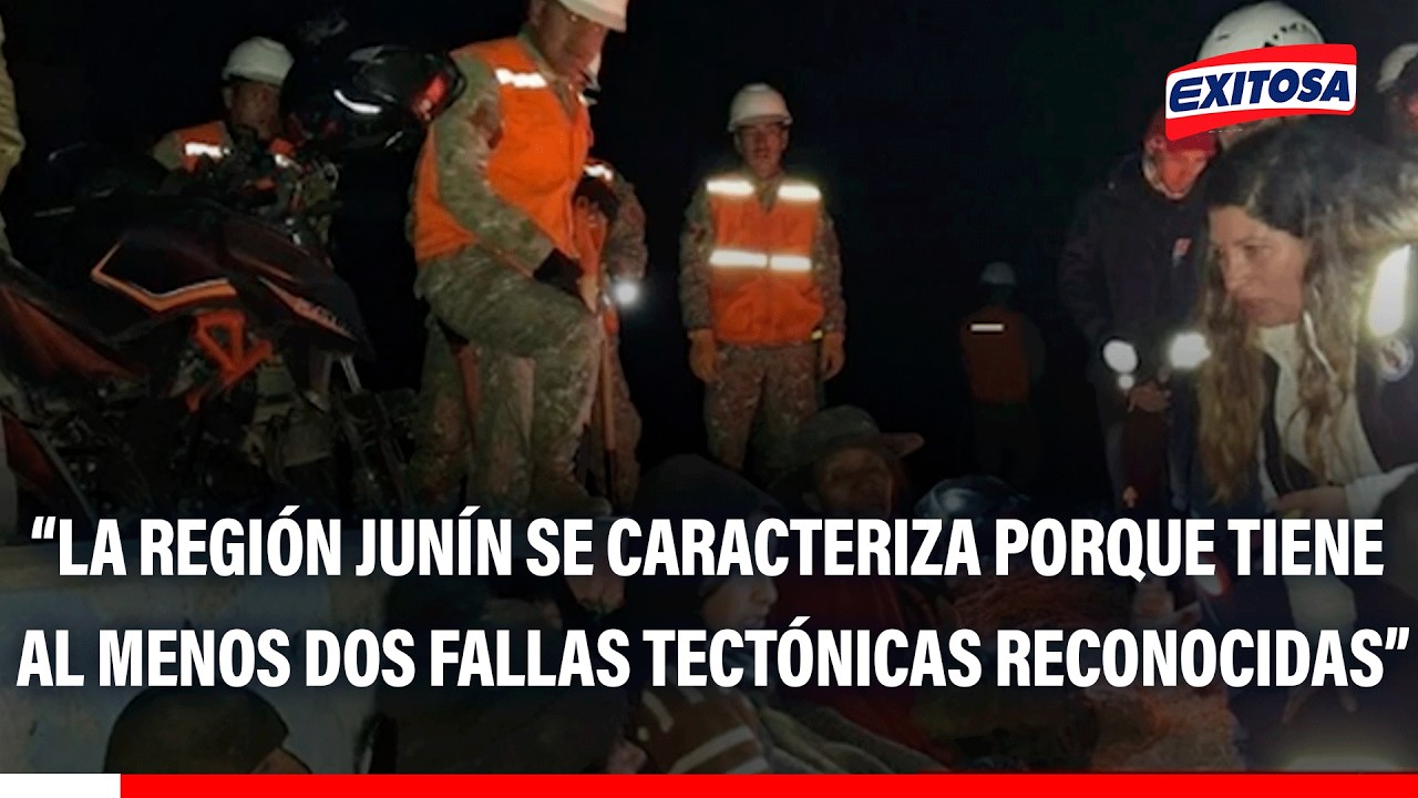 🔴🔵 Región Junín no sufría un sismo fuerte desde 1969, de acuerdo con Hernando Tavera del IGP