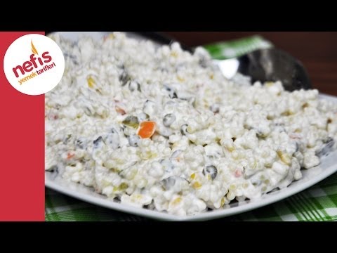 Garnitürlü Kuskus Salatası | Nefis Yemek Tarifleri Video