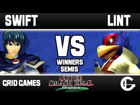 Swift (Marth) VS lint (Falco) | Grid Melee Bi-Weekly Winners Semis