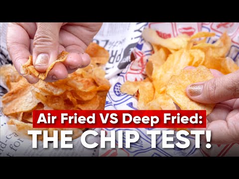 The BEST Crispy Air Fryer Potato Chips (Easy & Healthy Recipe)