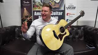 Video thumbnail for Taylor 214ce Plus Grand Auditorium Electro Acoustic Guitar - Demonstration & Talk Through With James by Rimmers Music