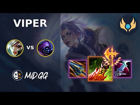 MID.GG: [ Viper ] Riven TOP vs Jax | NA CHALLENGER | LOL Season 2025