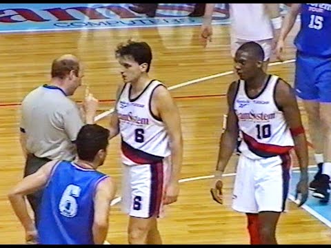 A2 1993/'94 Teamsystem Fabriano Basket - Teorematour Milano 106-96