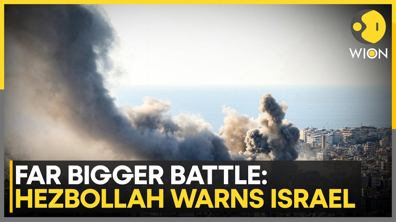 Hezbollah Warns Israel of a Far Bigger Battle, Vows To Unleash 'Hell' | WION News