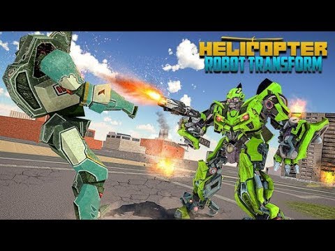 Helicopter Robot Game - Robot Transformation 2018 (By Gamerz Studio Inc.) Gameplay HD