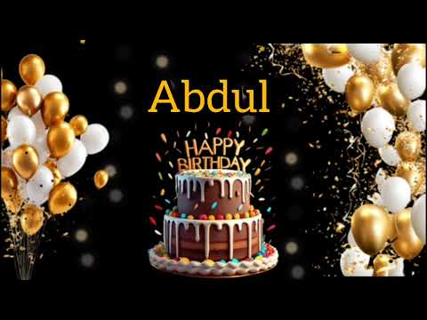 Happy Birthday Abdul 🥳 Abdul Birthday Song 🎉 #trendingvideo #viralvideo @Arsal_Rhythm  