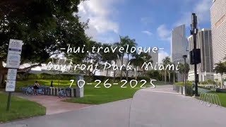 🇺🇸 Travelogue- Bayfront Park #miami #bayfrontpark 