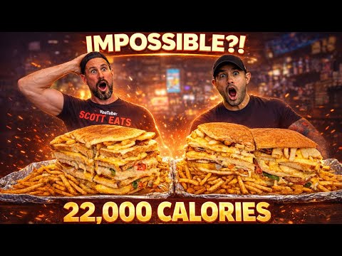 I Tried Cheesie's 22,000 Calorie Grilled Cheese With Nate Figgs… This Shouldn’t Be Possible
