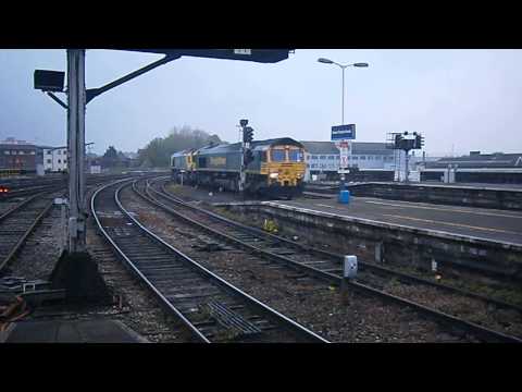 Freightliner Class 66's no's 66558-66504 @ Bristol TM {Stoke Gifford To Bristol} 28-04-2014.