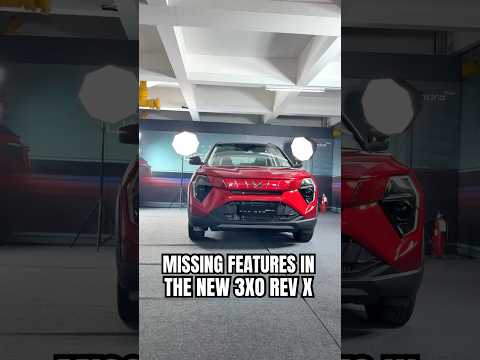 Here’s a list of things the new XUV 3XO REVX misses out on.... #PowerDrift #PDArmy #MahindraXUV3XO