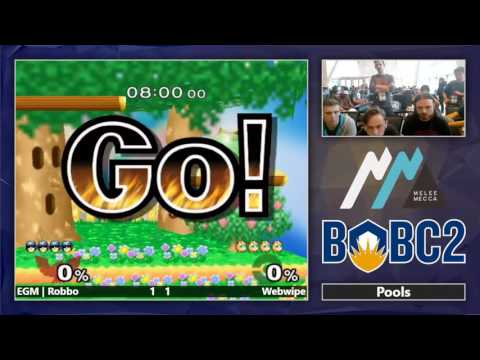 No Audio EGM Robbo vs Webwipe Melee Pools   Battle of BC 2