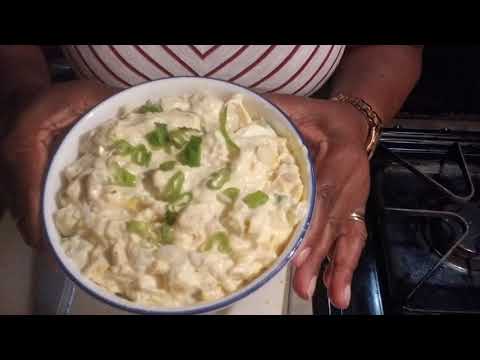 My Delicious sweet plantain & sweet potato salad Guyanese recipe 🇬🇾
