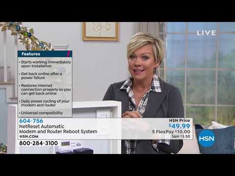 NetReset Automatic Modem and Router Reboot System