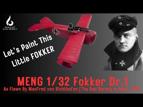 1/32 Meine Fokker DR.1 | Richthofen-Bau | Teil 3