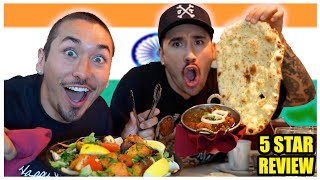 Eating At The BEST Reviewed INDIAN Restaurant In Los Angeles... (5 STARS WOW)