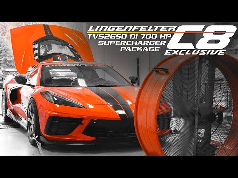 Lingenfelter MAGNUSON TVS2650 C8 Corvette 700 Horsepower Supercharger Package | Chassis Dyno